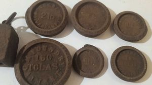 Antique Metal Weights