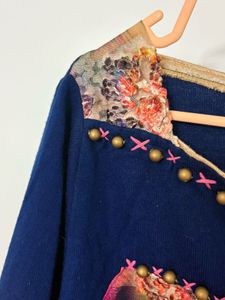 Elegant Floral Print Kurta