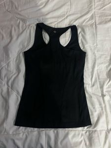 Classic Black GymTop Sleek And  Comfortable
