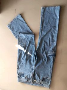 Women Cargo Jeans- New