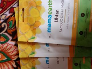 Mama Earth Ubtan Sheet Mask