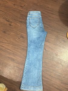 Light Wash Flare Jeans
