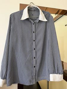 Checkered Blue Chic Shirt