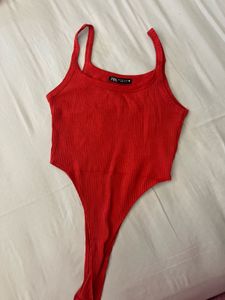 Strap Crop Bodysuit
