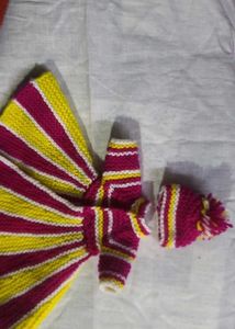 Hand Knitted Baby Set
