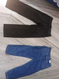 Two Ripped Black Jeans