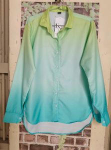 Ombre Long Sleeve Cordset New