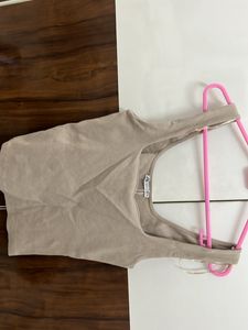 Zara fitted sleeveless top