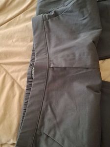 Gray Casual Pants