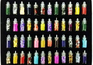 3D Nail Art Glitter Bottle Any 10