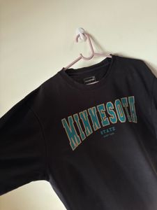 Black Five sleeve T shirt