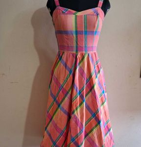 Vintage Plaid Sundress