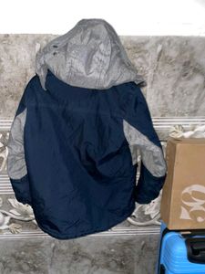 Stylish Navy &amp; Gray Jacket