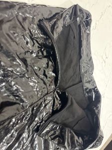 Shiny Black Pants