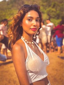 White Halter Top Mermaid