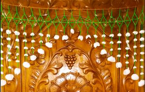Natural White Shell Handmade Door Hanging Ornament