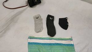 Socks, Mask And Napkin