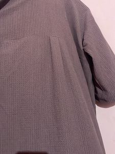 Oversized Shirt Dress