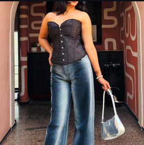 Ruffle Tube Top (Corset)