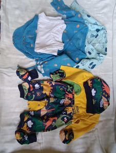 Body Suit Sets For 0-3 Months Baby