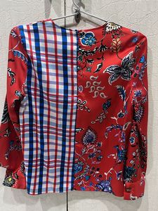 Zara Floral Print Top