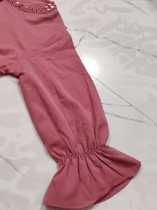 Pink Embellished Top