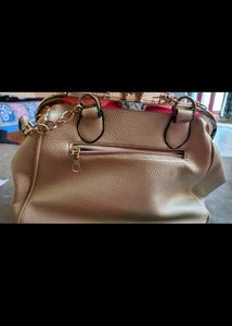 Vintage Gold Beaded Handbag