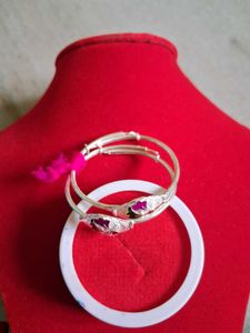 Baby Pure Silver Bangles