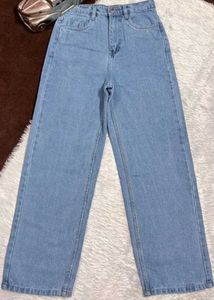 Wide Leg Denim Jeans