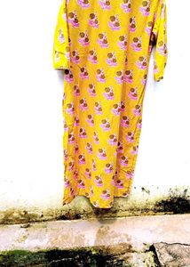 Floral Print Kurta