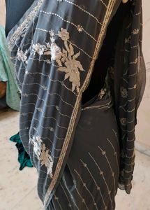 beautiful 😍 thread 🧵 work saree 🔥