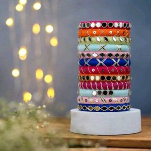 Mirror Work Bangles