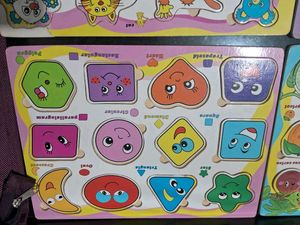 Kids&#39; Wooden Puzzles (4)