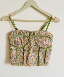 Floral Corset Top