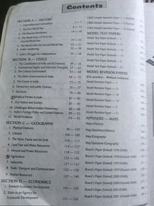 QUESTION BANK IN SST WITH MODEL TEST PAPER CBSE