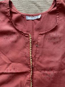 Rust Colour Kurta