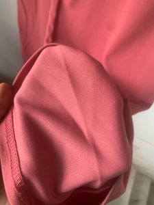 Coral Pink Wide Leg Pants