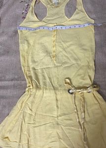 Yellow Beach Dress