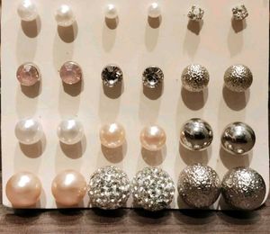 Earring Variety Set - 9 Pairs