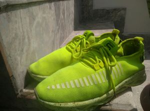 Sports Shoes Men Comfortable Green Daily Footwear /parushsales