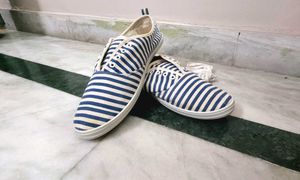 Striped Casual Shoes