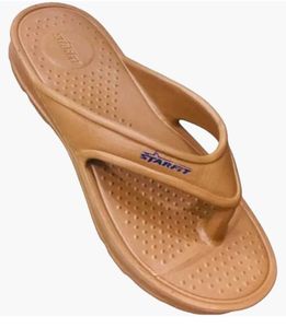 Starfit Brown Flip Flops