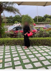 Elegant Black Abaya from U AE