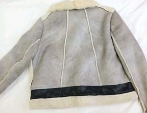 Cute Shearling Moto Jacket