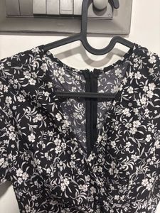 Floral Print Mini Dress