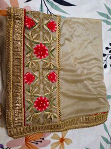 Elegant Heavy Border Saree 🔥✨️