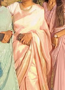 Pink Farewell/Decent Saree💟