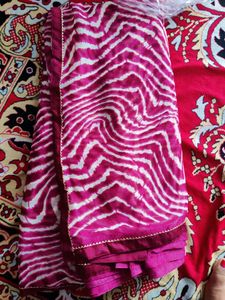Lahariya Saree With Blouse