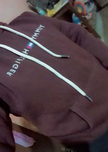 Tommy Hilfiger Maroon Hoodie