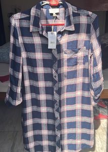 Long Flannel Shirt (Imported)